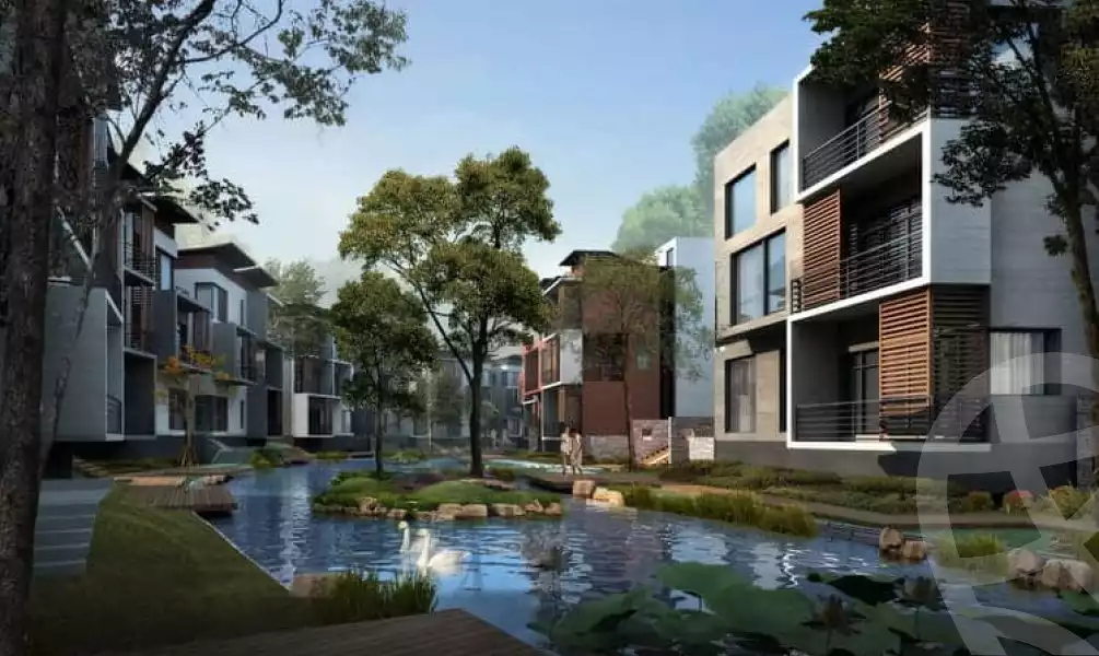 Apartment Garden Core & Shell Installments Blue Tree New Cairo