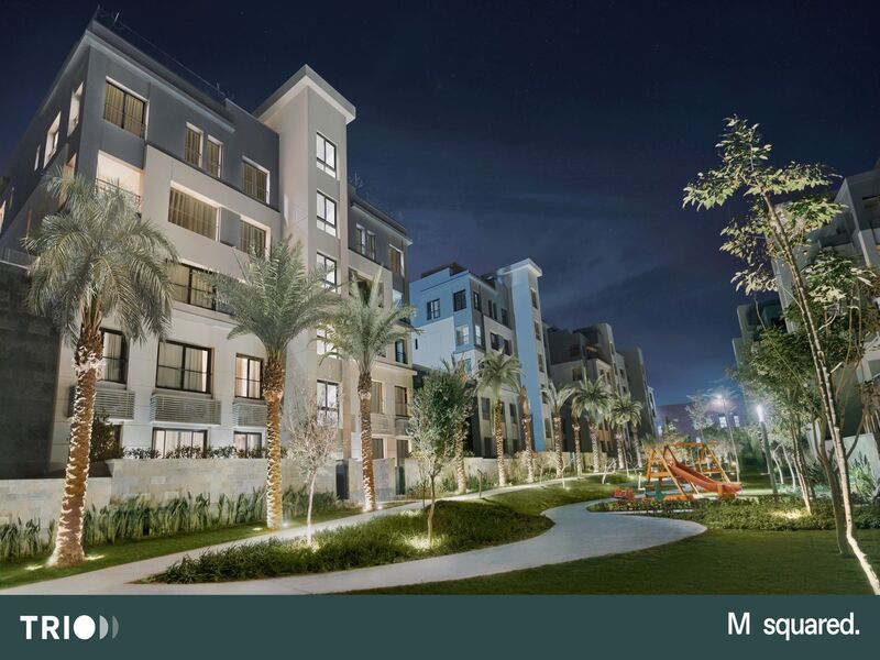 Duplex Garden Fully Finished Resale Trio Gardens New Cairo
