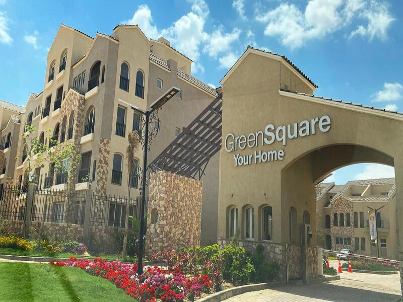 Apartment Garden Core & Shell RTM Cash Green Square Mostakbal City