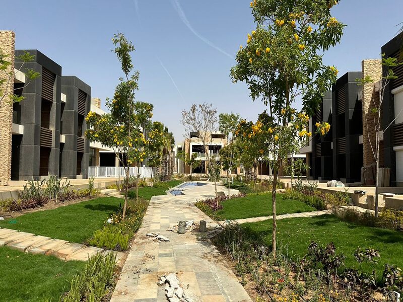 Town Middle Semi Finished Resale Midtown Villas R7 New Capital