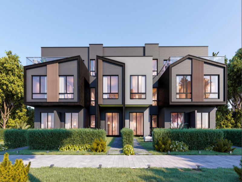 Semi-Finished 4-Bedroom Townhouse Middle Resale Installments RARE Al Ahly Sabbour Mostakbal City 196m² BUA