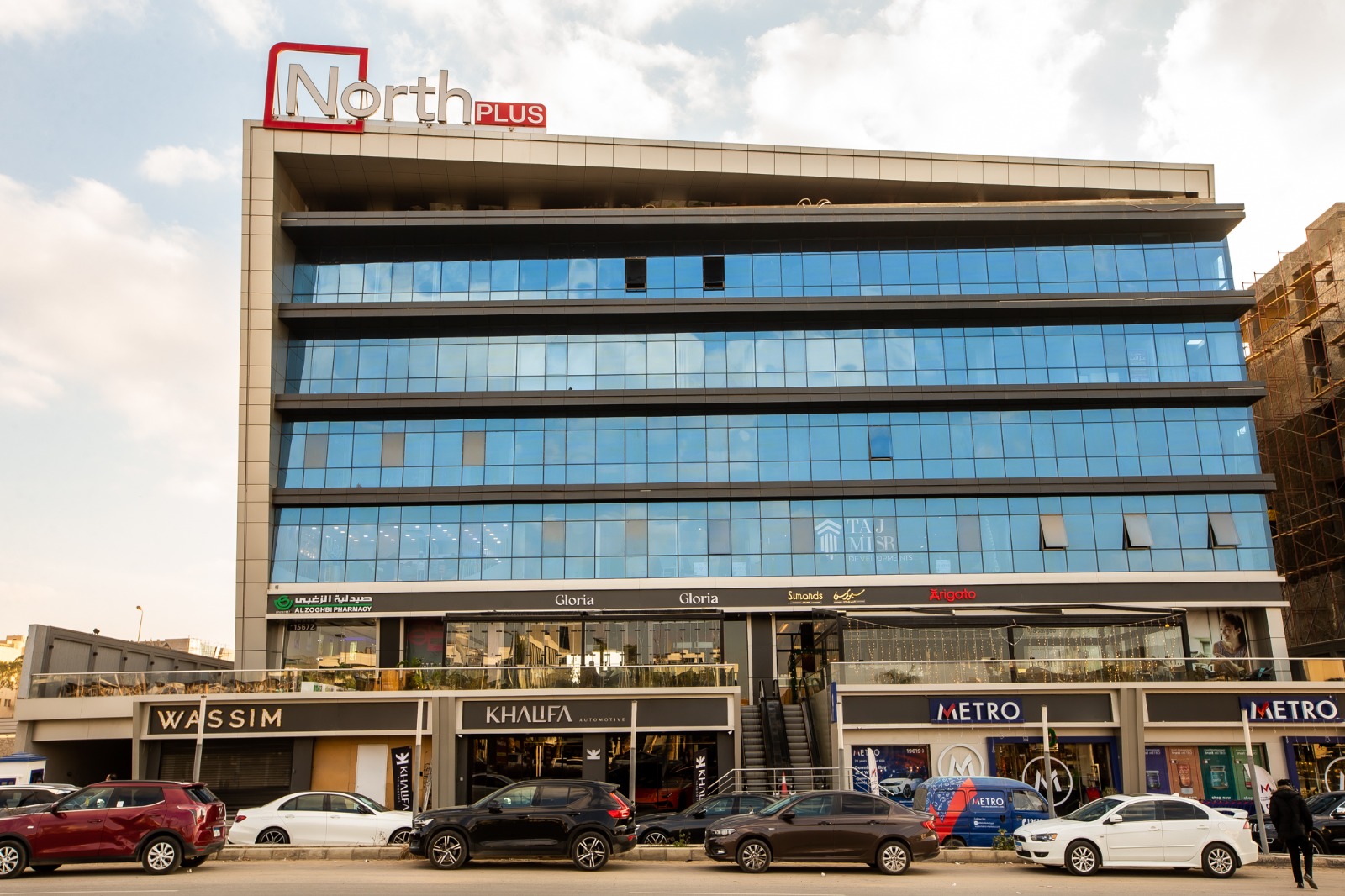 مقر إداري تشطيب كامل بالتكييفات للإيجار في مول نورث بلس كاتاليست التسعين الشمالي القاهرة الجديدة 469م² مباني