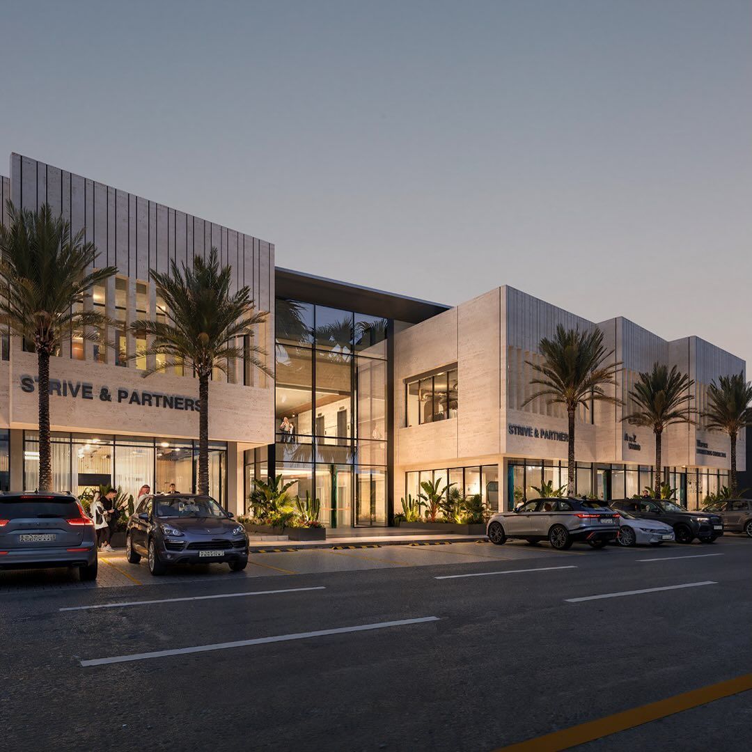 Residential properties along a canal